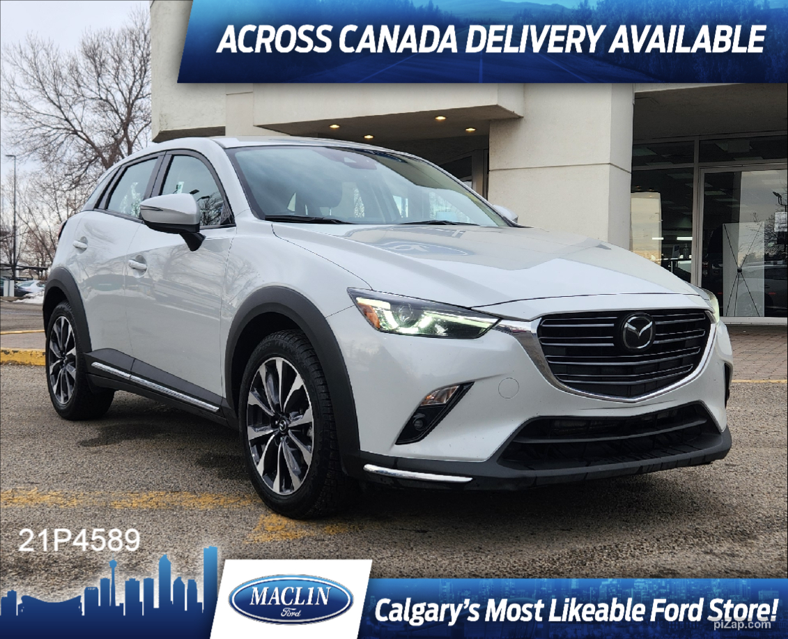 2021 Mazda CX-3 GT AWD | HTD/CLD LEATHER | SUNROOF | NAV