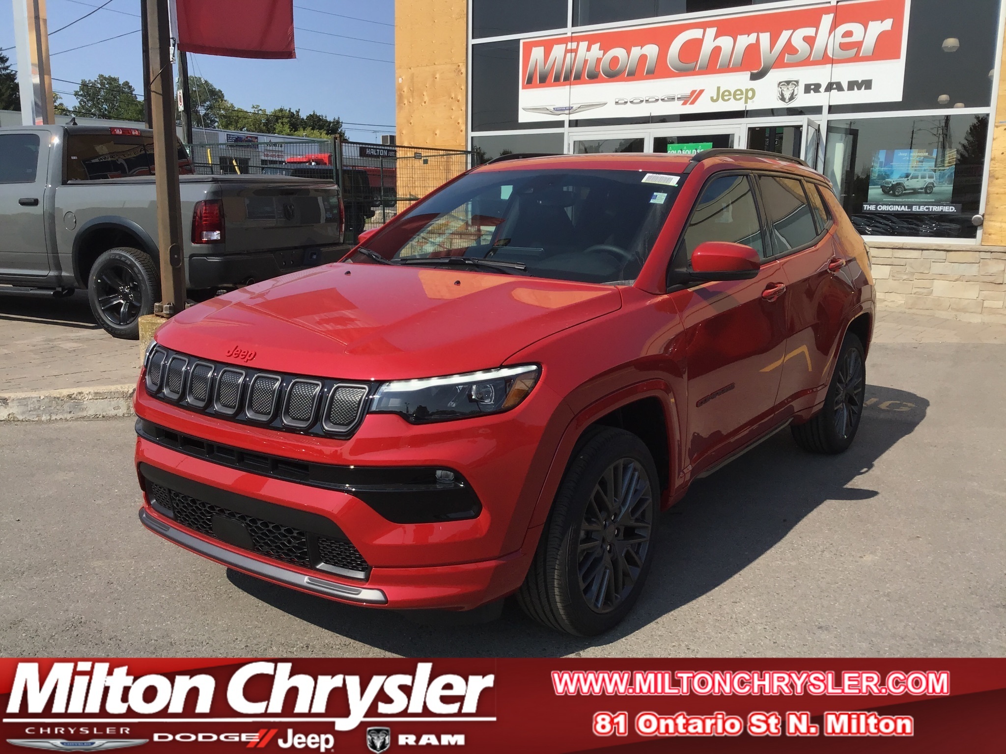 2022 Jeep Compass LIMITED "RED EDITION" 4X4|LEATHER|NAV|PANO ROOF