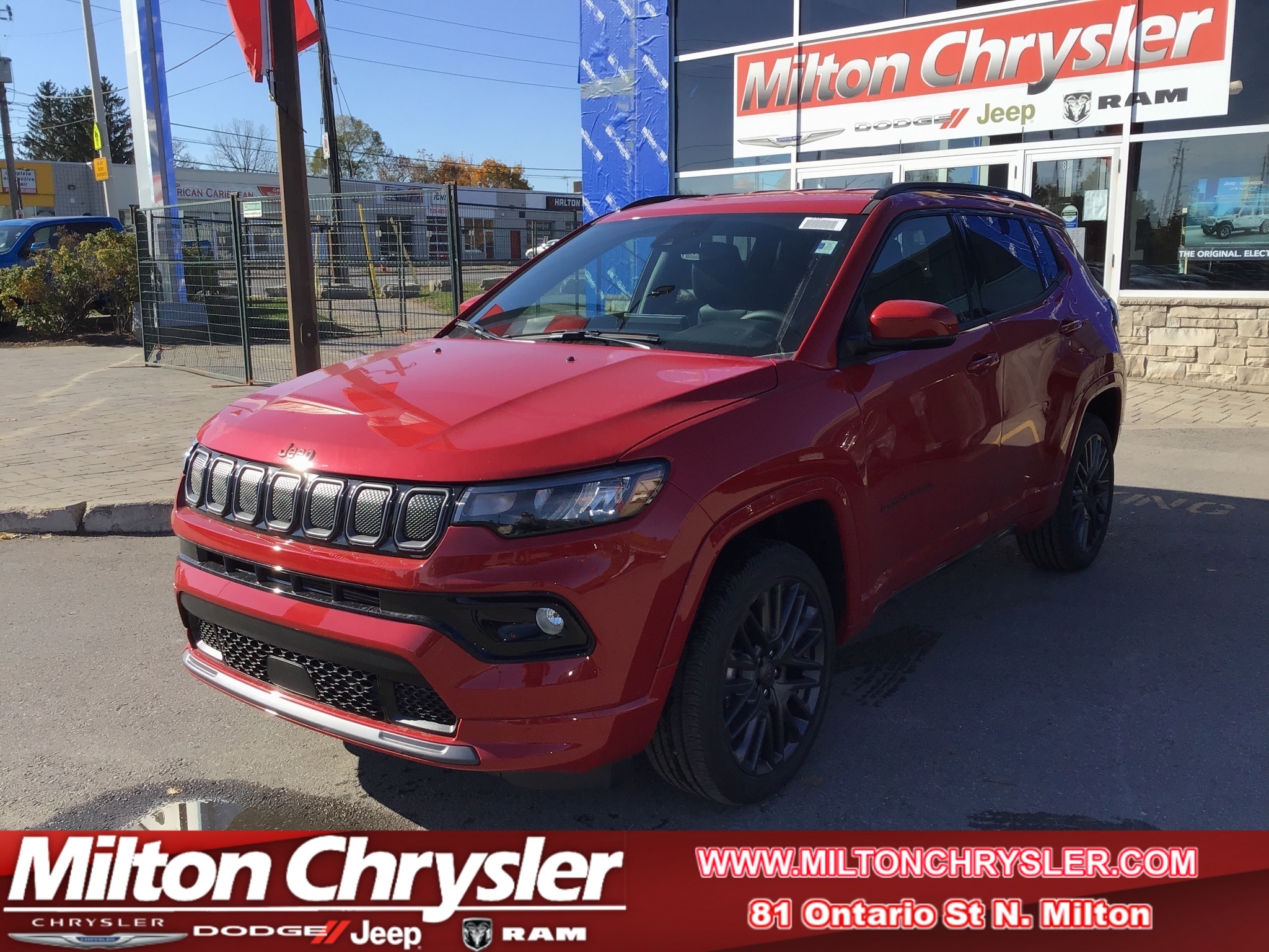 2022 Jeep Compass LIMITED "RED EDITION" 4X4|LEATHER