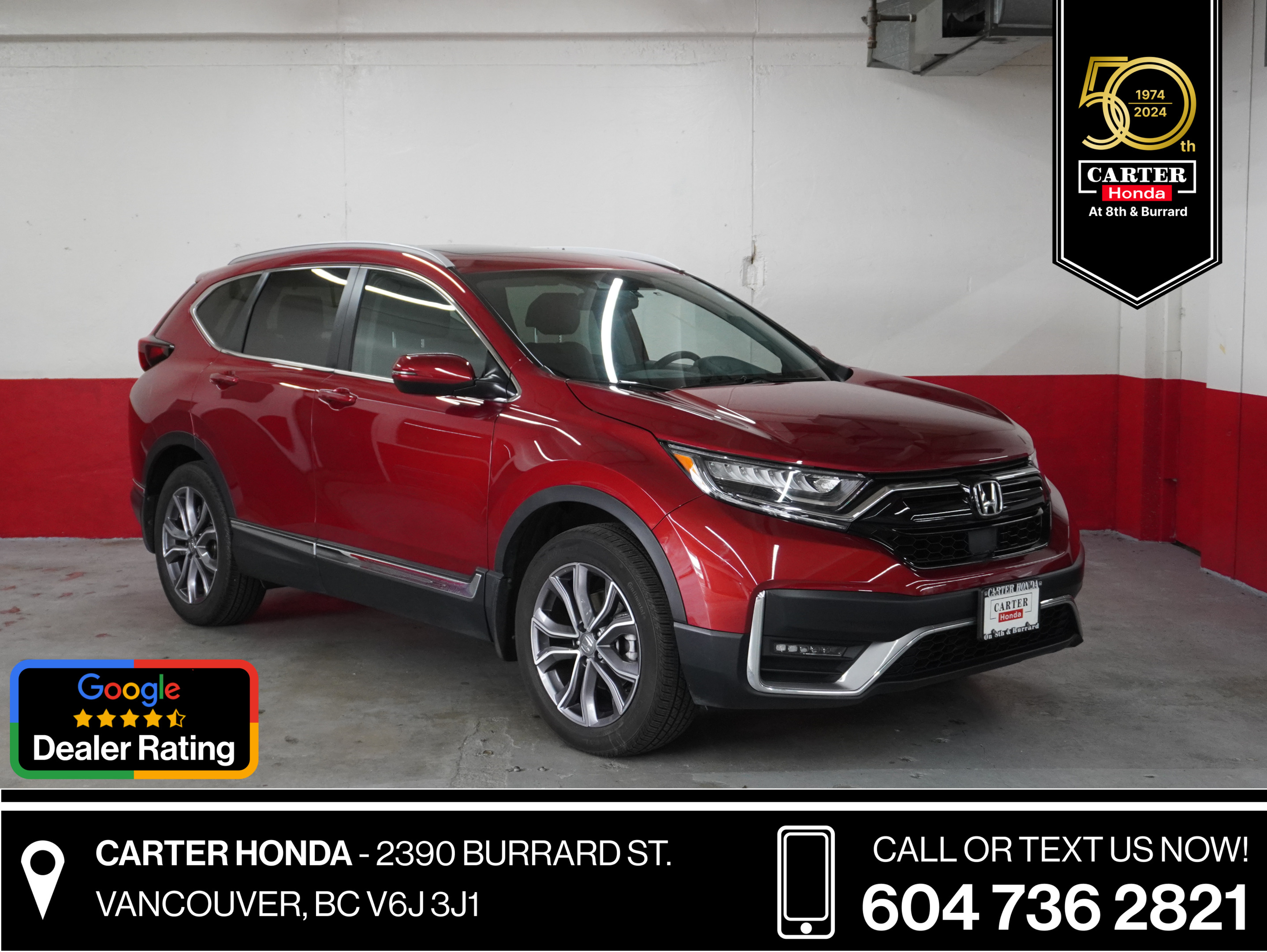 2021 Honda CR-V TOURING AWD, 0 ACCIDENTS, GPS, LEATHER, PANROOF
