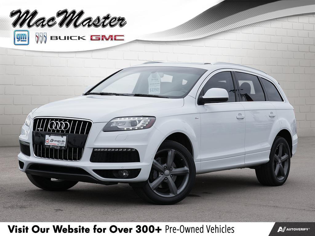 2015 Audi Q7 3.0T VORSPRUNG, NAV, ROOF, HTD LEATHER, AS-TRADED!
