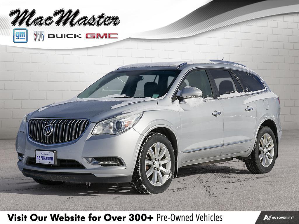 2014 Buick Enclave LEATHER AWD, NAV, ROOF, HTD LEATHER, CERTIFIED!
