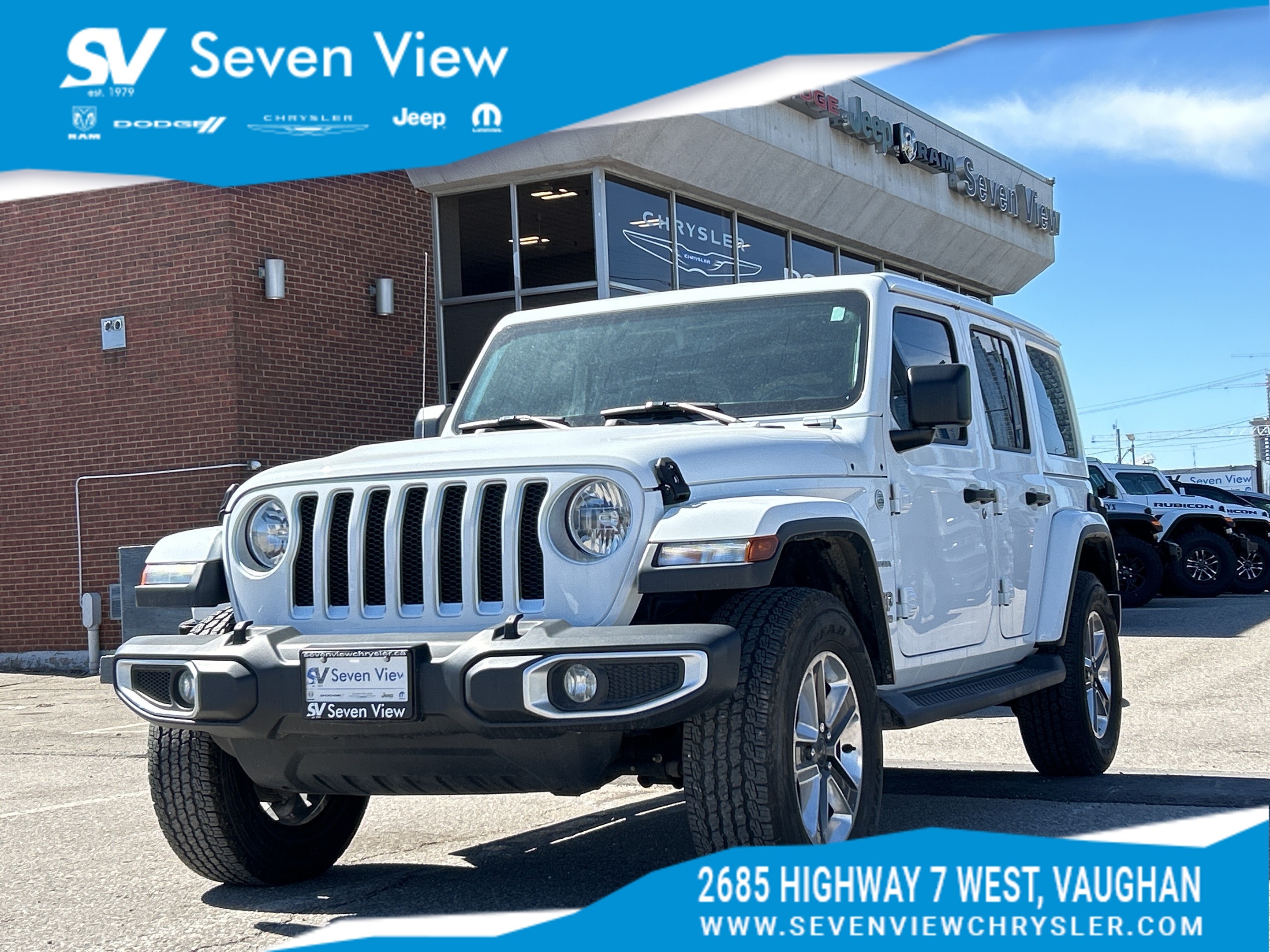 2020 Jeep WRANGLER UNLIMITED Sahara 4x4 NAVI/SAFETY GROUP/COLD WEATHER GROUP