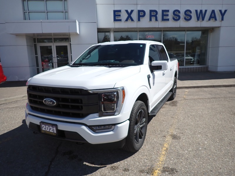 2021 Ford F-150 Lariat - 1 OWNER, LOCAL TRADE, SPORT. 502A, 20S, W