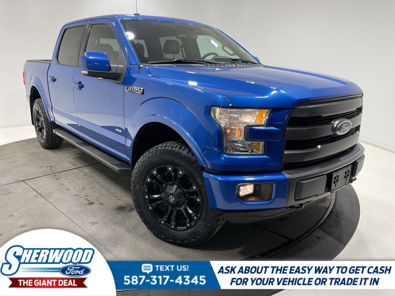 2015 Ford F-150 Lariat - $0 Down $252 Weekly - CLEAN CARFAX