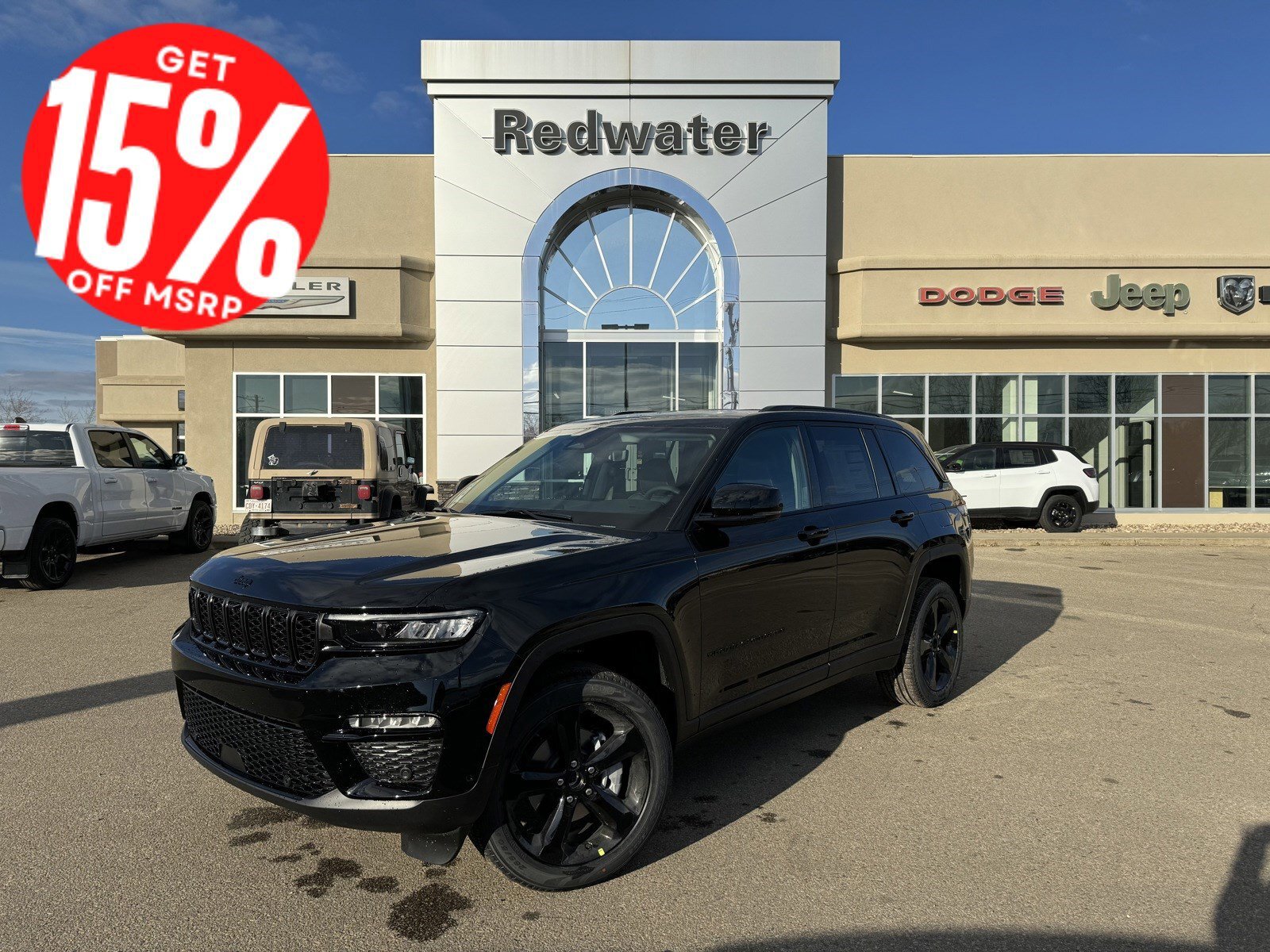 2024 Jeep Grand Cherokee Limited 4x4 | Black Appearance Package | Power Lif