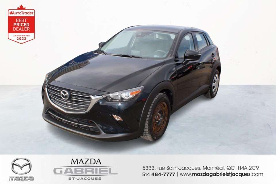 2021 Mazda CX-3 GS TRACTION AVANT+JAMAIS ACCIDENTE+1 PROPRIETAIRE