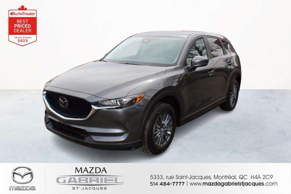 2021 Mazda CX-5 GS AWD+JAMAIS ACCIDENTE+1 PROPRIETAIRE+BAS KILOMET