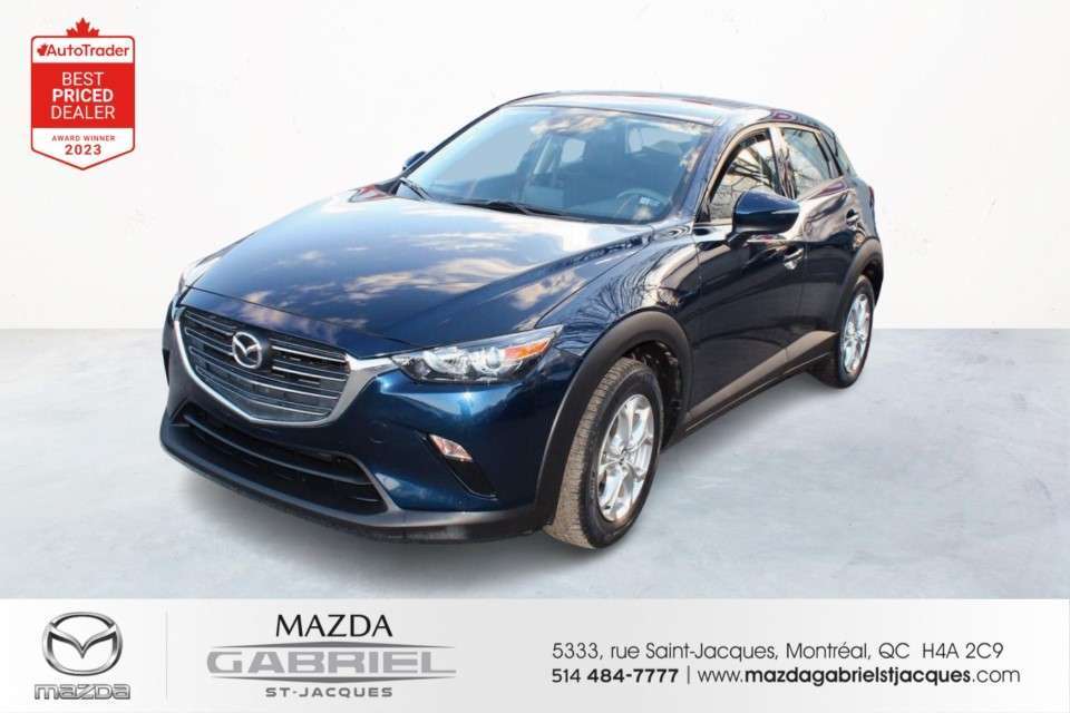 2021 Mazda CX-3 GS AWD+JAMAIS ACCIDENTE+BAS KILOMETRAGE