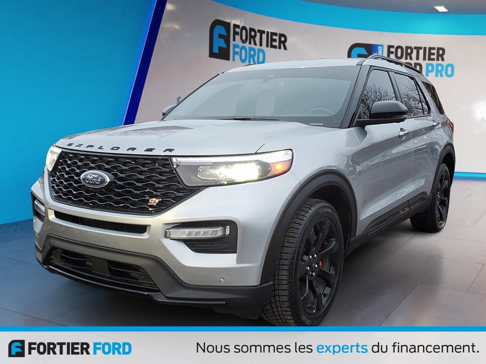 2022 Ford Explorer ST 4WD 7PASS. ENS. ROUTE TECH PACK NAV CUIR/SUEDE
