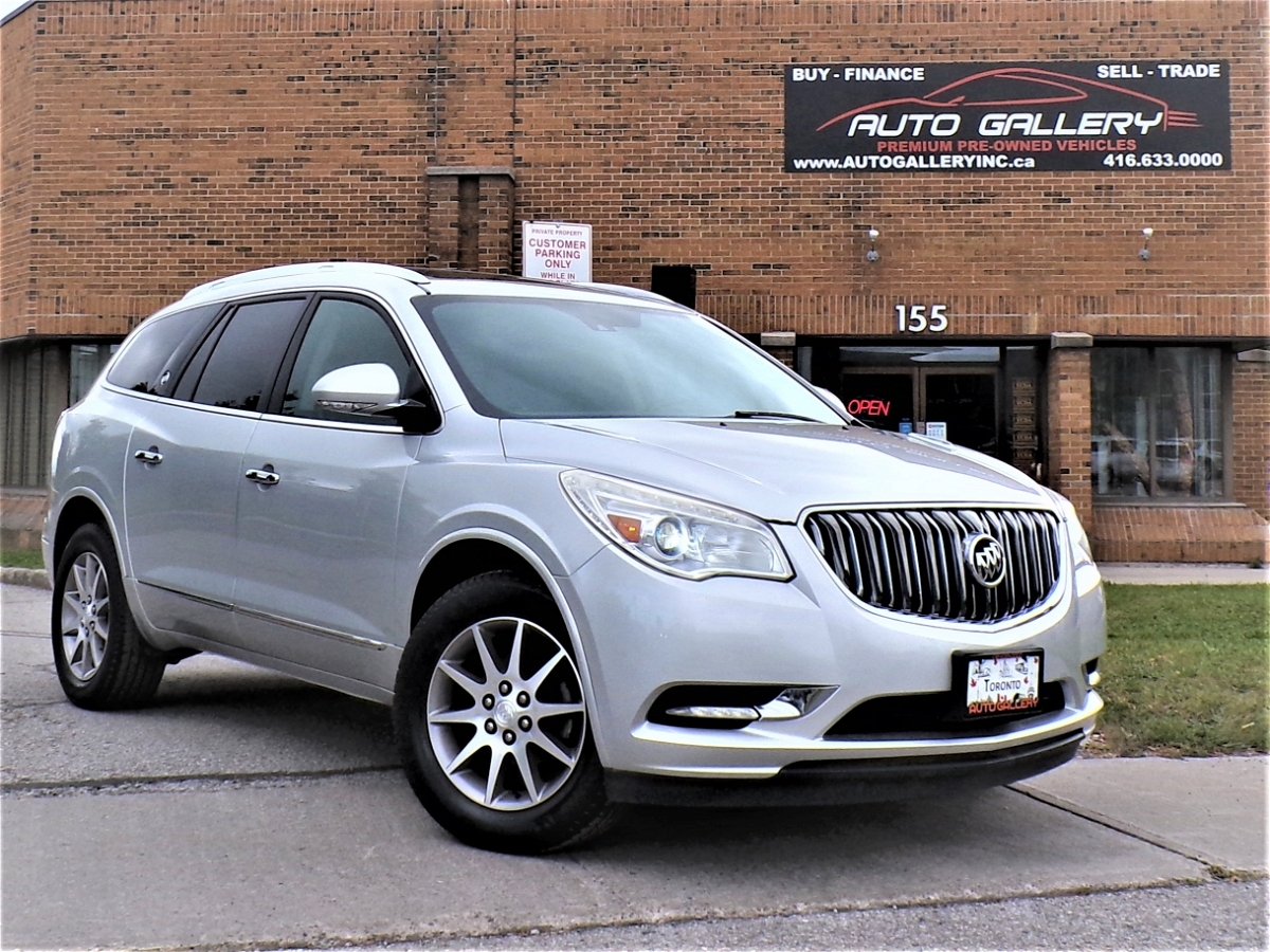 2015 Buick Enclave PREMIUM w. LEATHER | BSM | LDW | ACC | RCT | CAMER