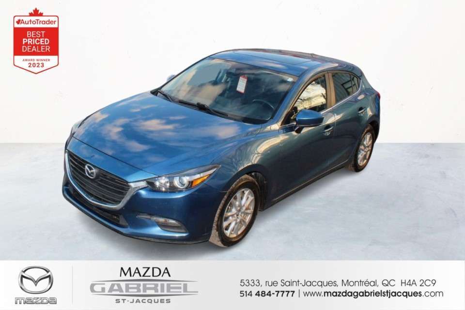 2017 Mazda Mazda3 GS+TRANSMISSION MANUELLE+JAMAIS ACCIDENTE