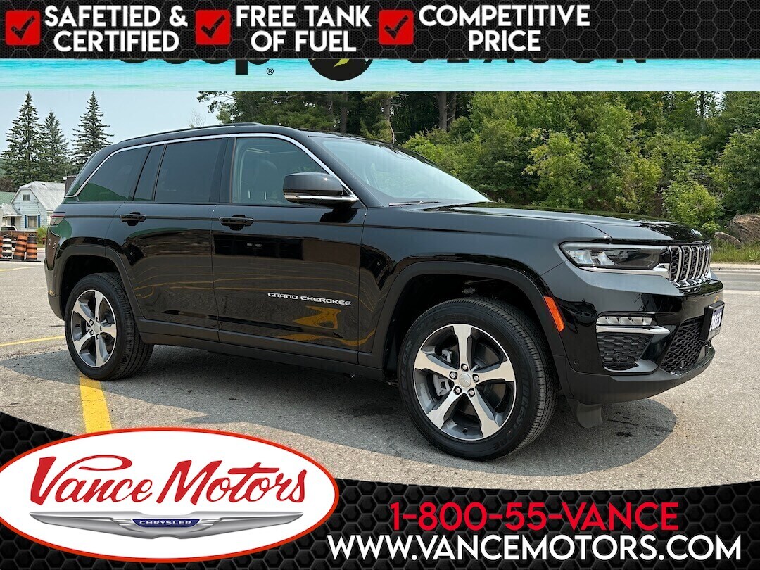 2023 Jeep Grand Cherokee 4xe ...PHEV*VIDEO GRP*LEATHER!