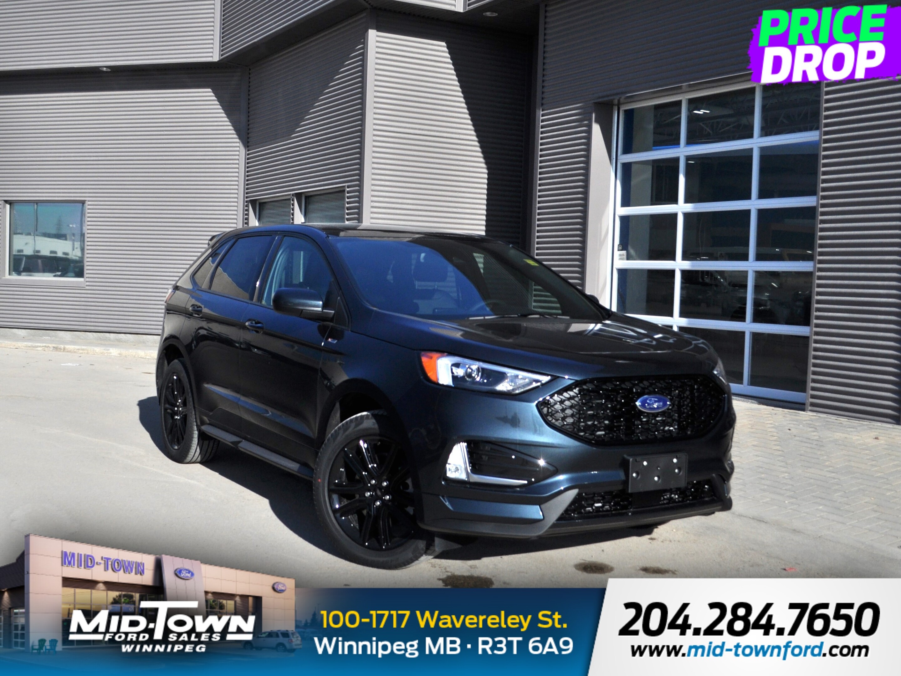 2024 Ford Edge ST Line | Heated Steering | Remote Start 
