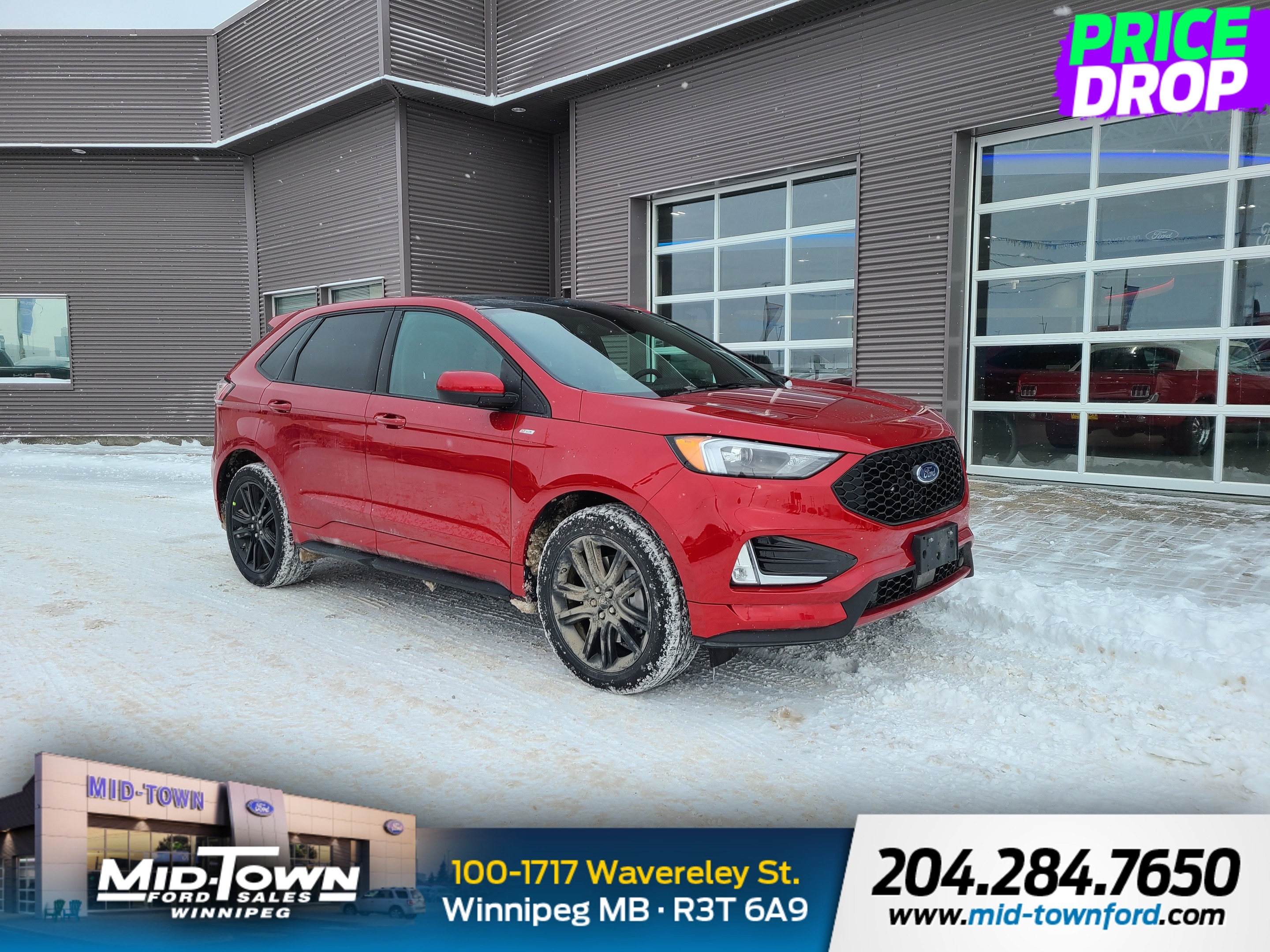 2024 Ford Edge ST Line | Remote Start | Active Cruise Control 