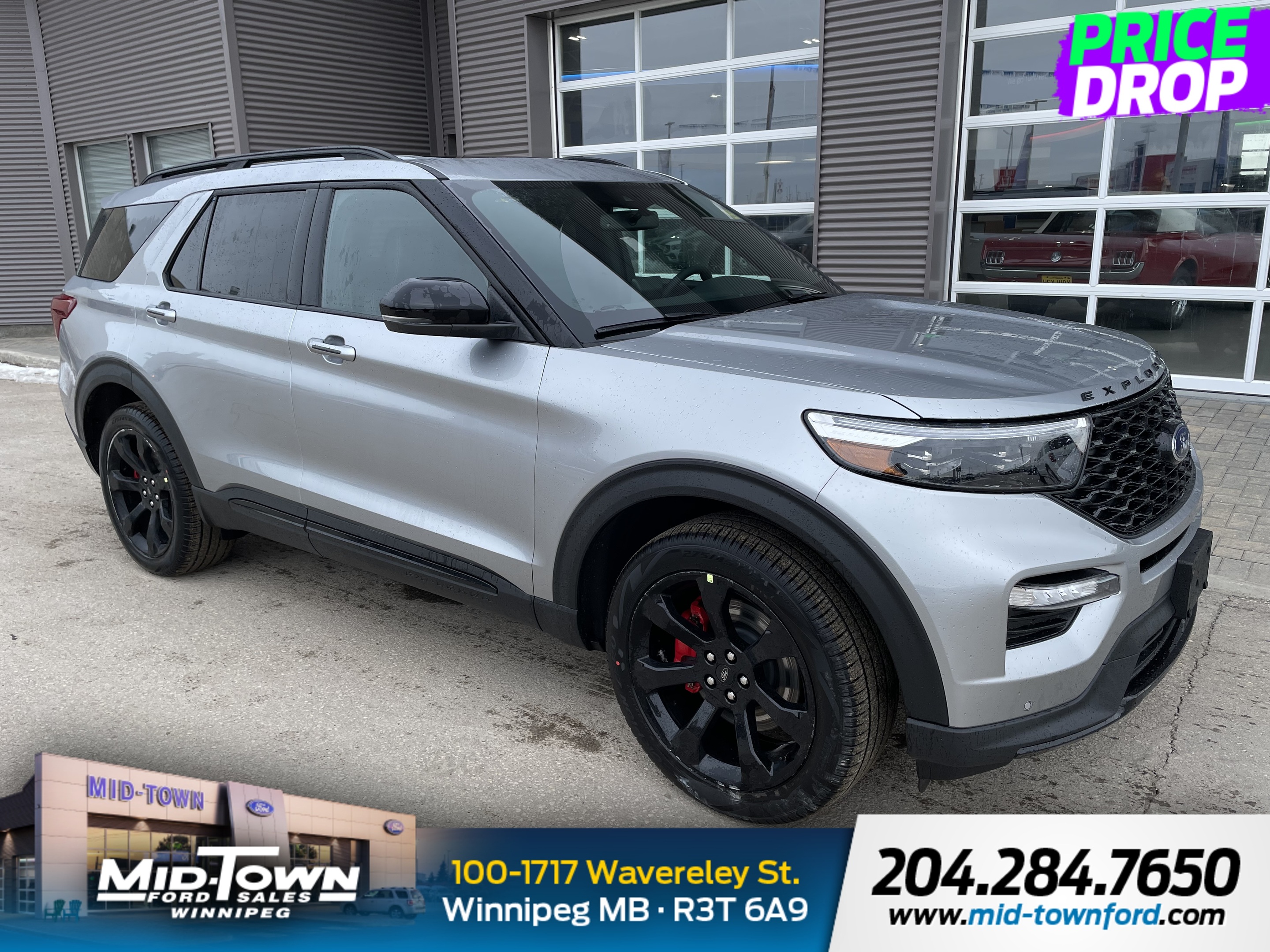 2024 Ford Explorer ST | 4WD | 360 Camera | Cooled Seats 