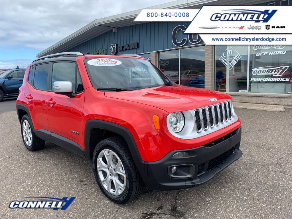 2018 Jeep Renegade Limited, LOADED, LEATHER, NAVIGATION