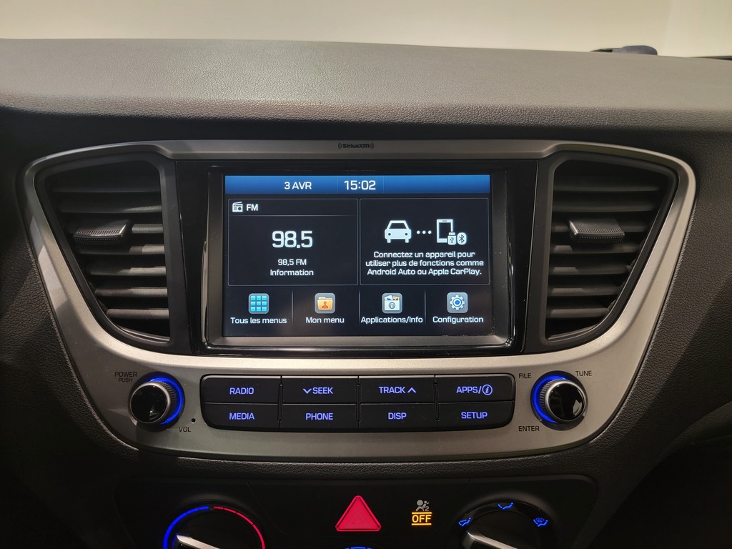 Hyundai Accent 2018 Air conditioner, Electric mirrors, Electric windows, Heated seats, Electric lock, Speed regulator, Bluetooth, , rear-view camera, Steering wheel radio controls