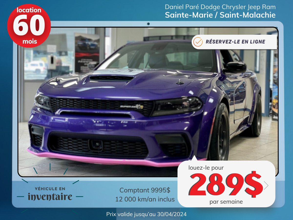 2023 Dodge Charger Scat Pack 392 Widebody Last Call Super Bee *STOCK*
