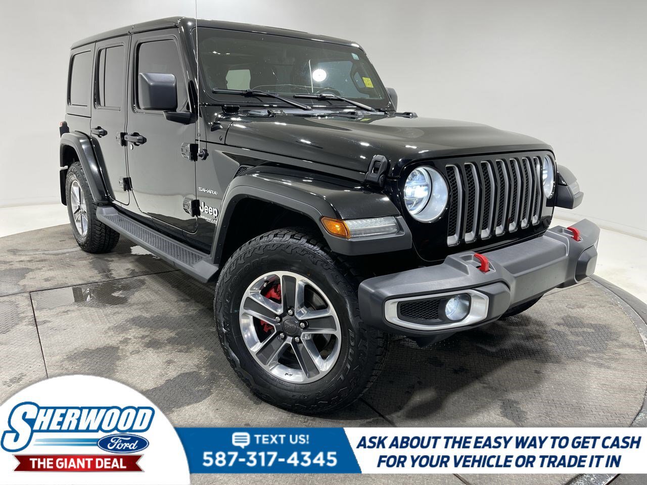2020 Jeep WRANGLER UNLIMITED Sahara $0 Down $183 Weekly- LEATHER
