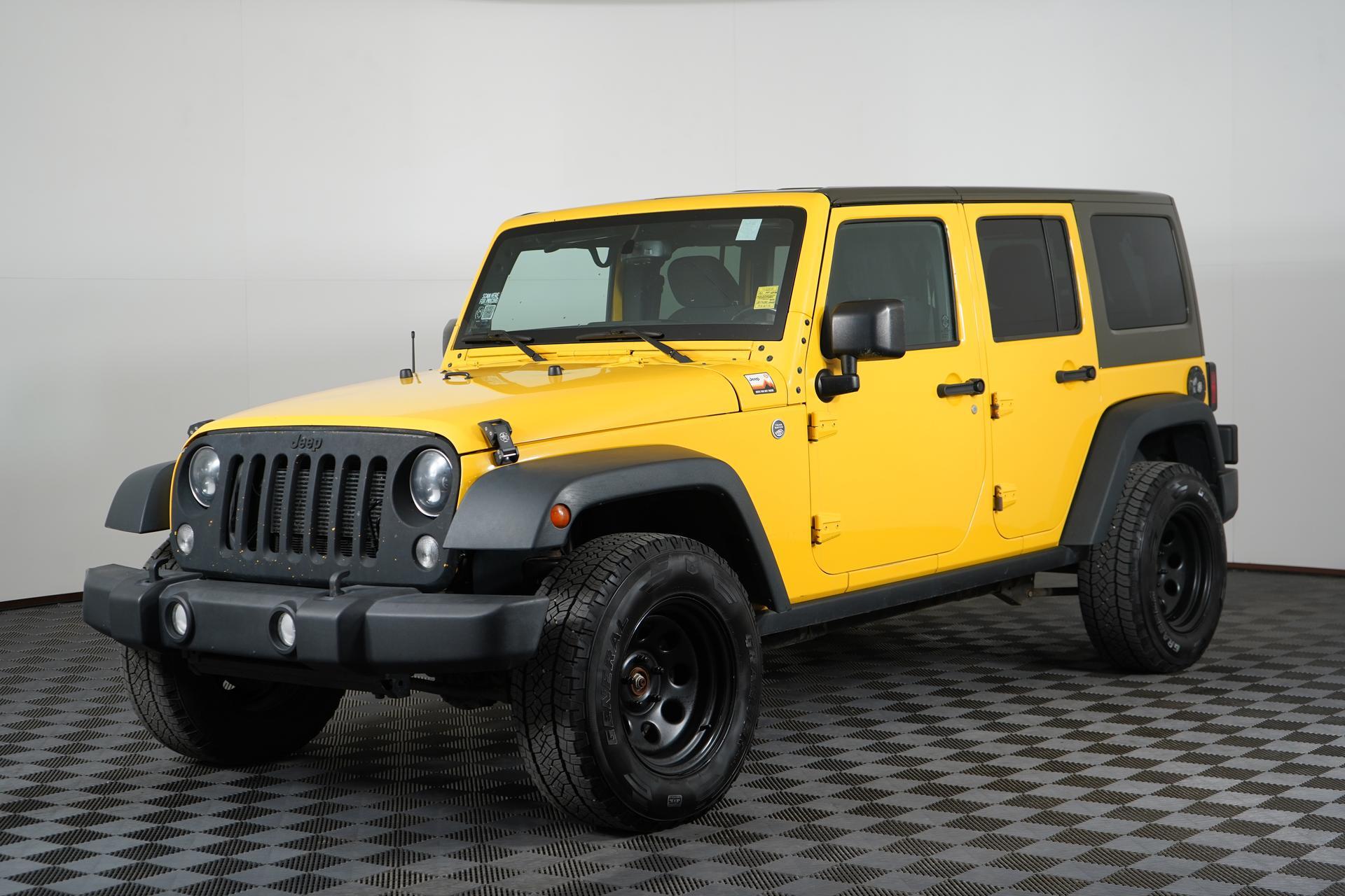 2015 Jeep WRANGLER UNLIMITED SPORT   ,Rugged