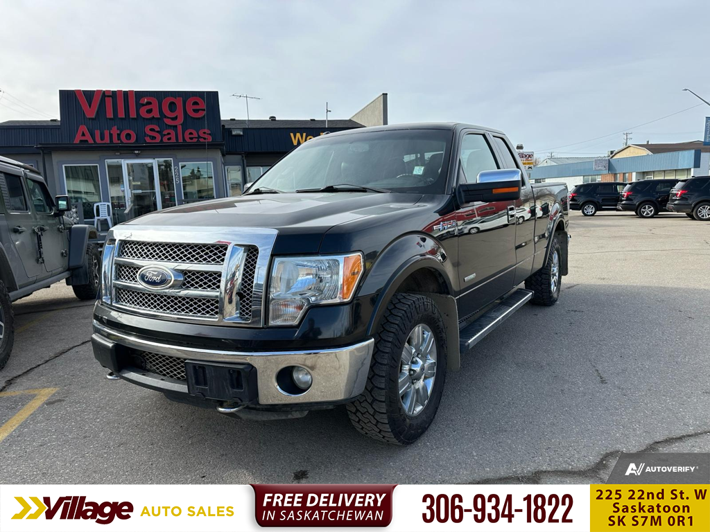 2012 Ford F-150 LARIAT  - Leather Seats -  Bluetooth