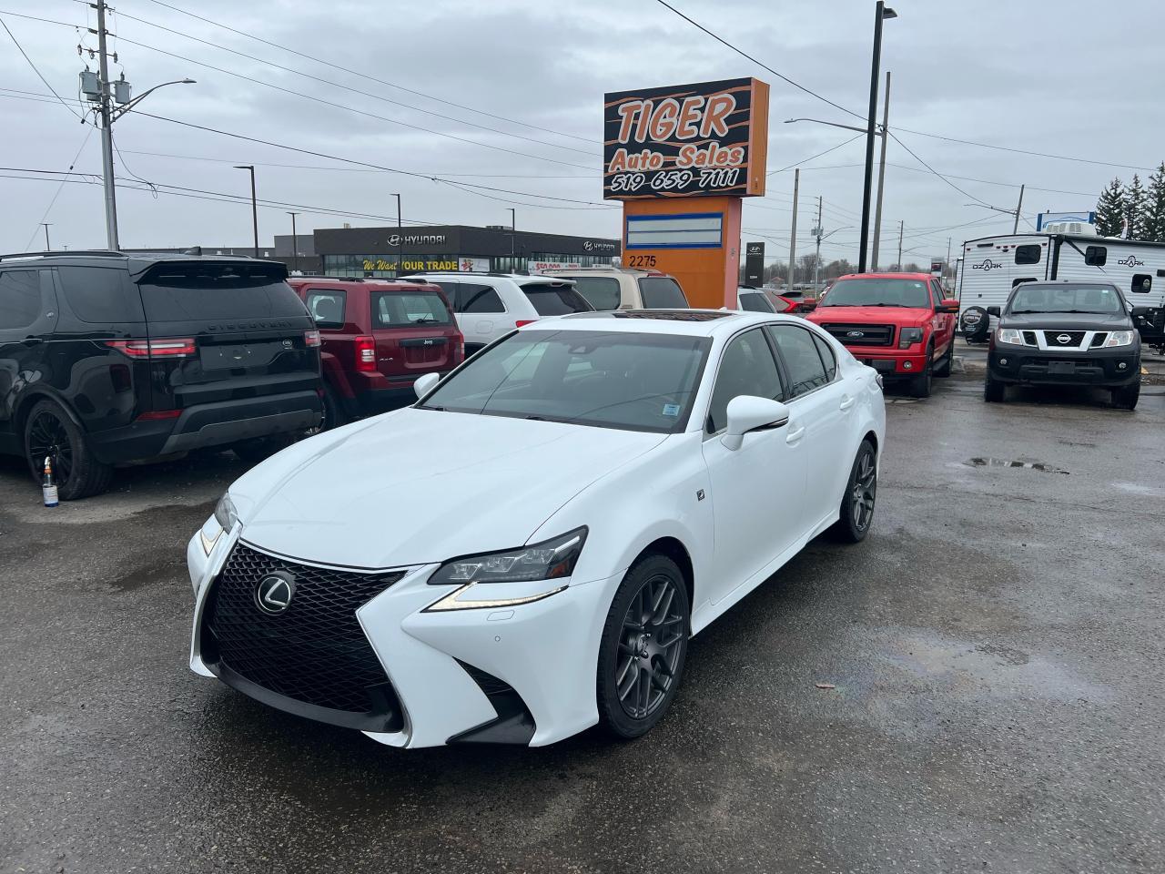 2016 Lexus GS 350 F-SPORT*AWD*LOADED*NO ACCIDENTS*CERTIFIED
