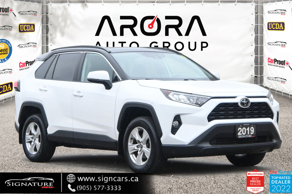 2019 Toyota RAV4 XLE / AWD / NO ACCIDENTS / SUNROOF / 1 OWNER / CAR