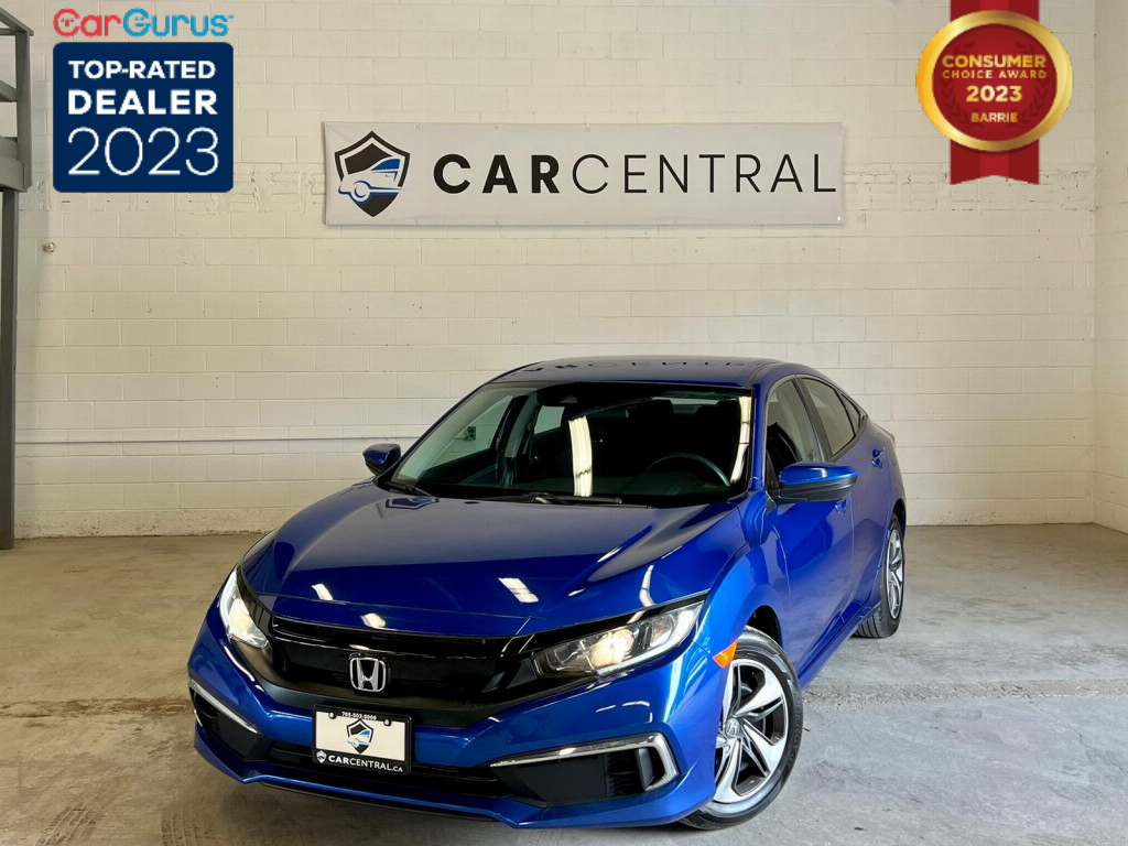 2020 Honda Civic LX|  Rear Cam| Lane Assist| Carplay| Heated Seat