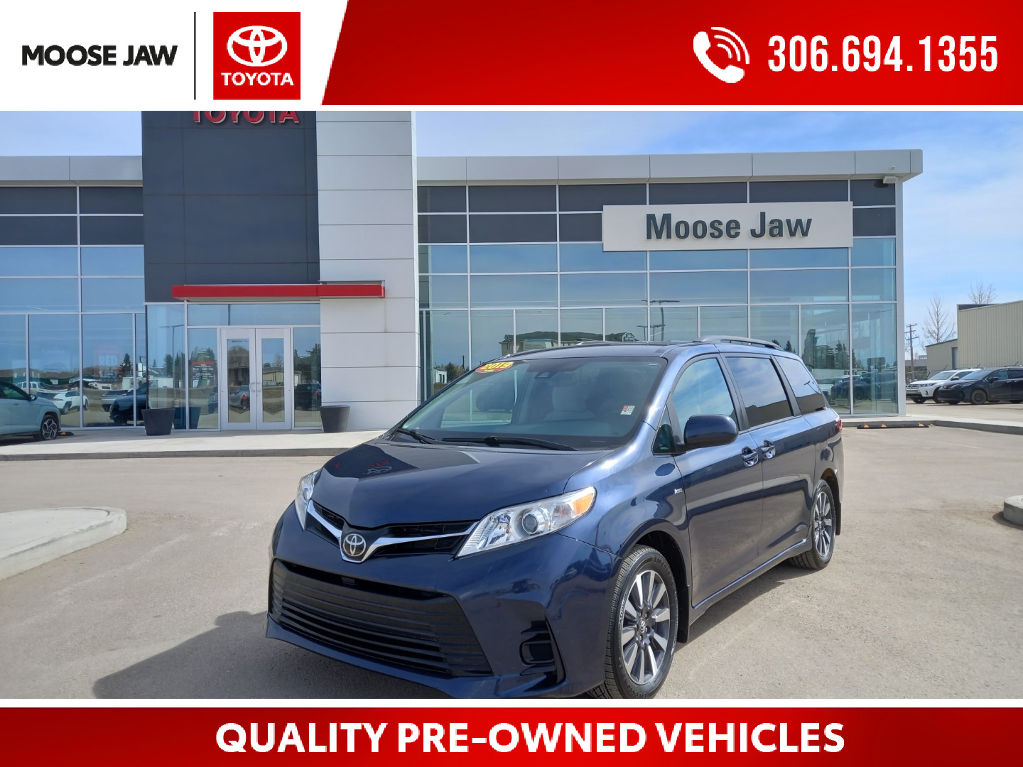 2019 Toyota Sienna LE 7-Passenger LOCAL LEASE RETURN WITH ONLY 44,188