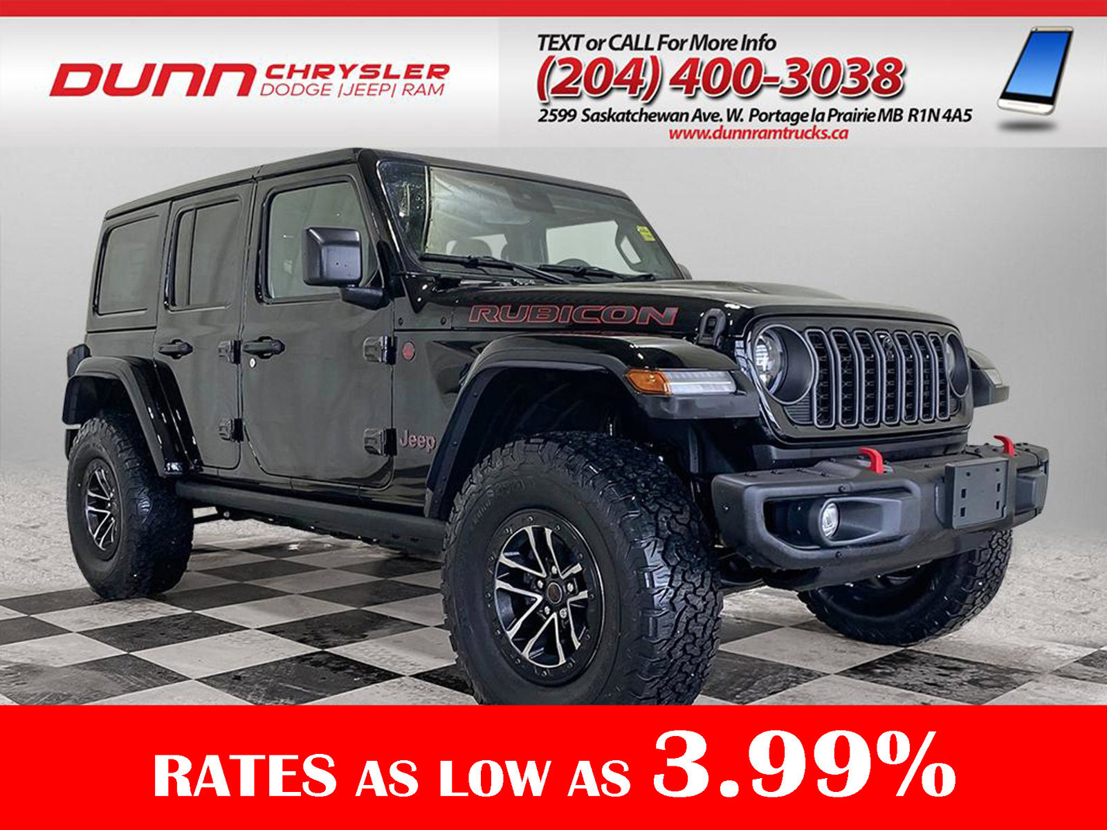 2024 Jeep WRANGLER UNLIMITED | RUBICON X 4x4 |  NO PAYMENTS FOR 90 DAYS |LEATHE