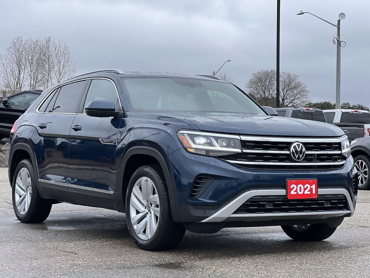 2021 Volkswagen Atlas Cross Sport 3.6 FSI Highline HEATED AND COOLED SEATS | LEATHER