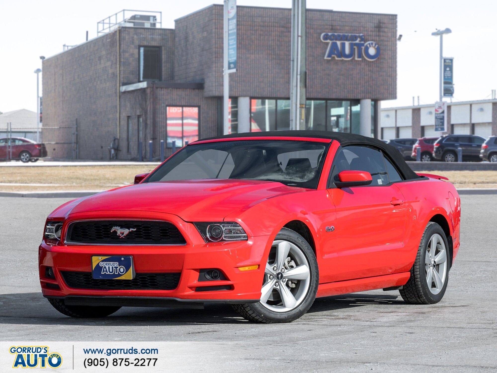 2013 Ford Mustang GT|CONVERTIBLE|LEATHER|COYOTE|AUTO|CLEAN CARFAX