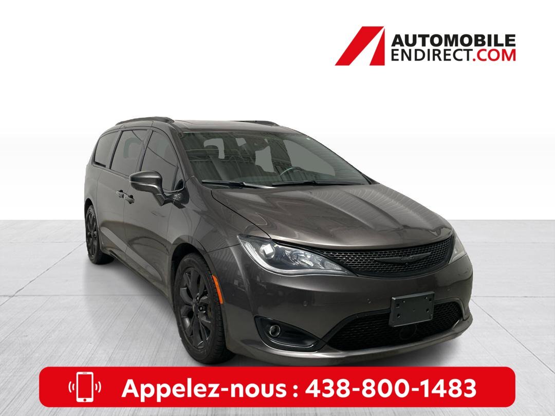 2020 Chrysler Pacifica Limited 3.6L Stow N'Go Cuir Toit Pano GPS TV/DVD M