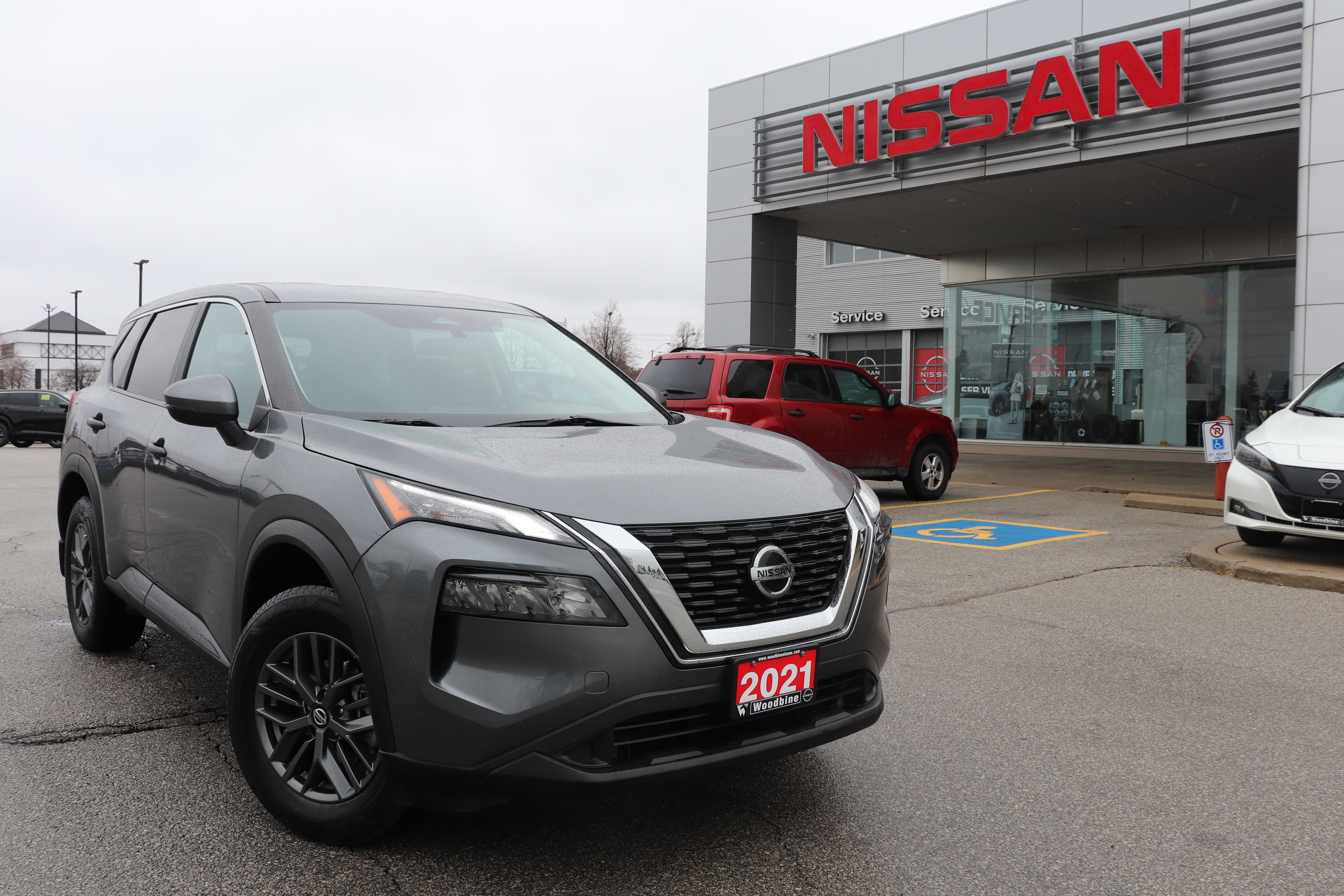 2021 Nissan Rogue S 1 OWNER OFF LEASE|NO ACCIDENTS|SUPER LOW KMS!`