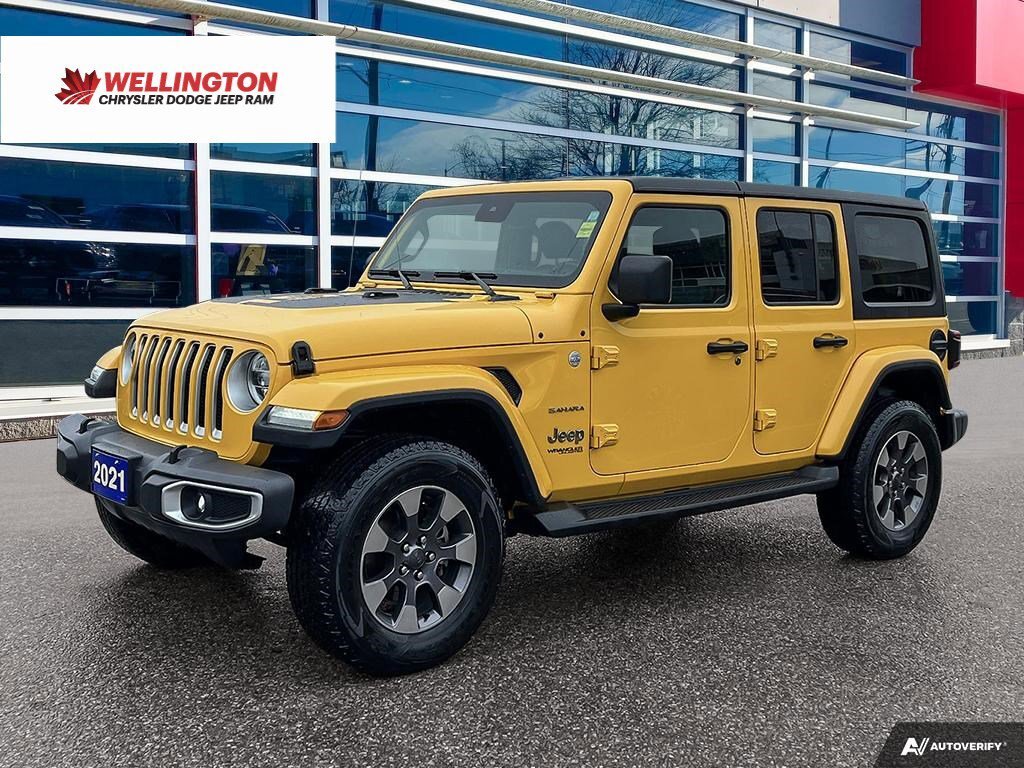 2021 Jeep Wrangler Unlimited Sahara | Leather | Nav | Safety Group | 