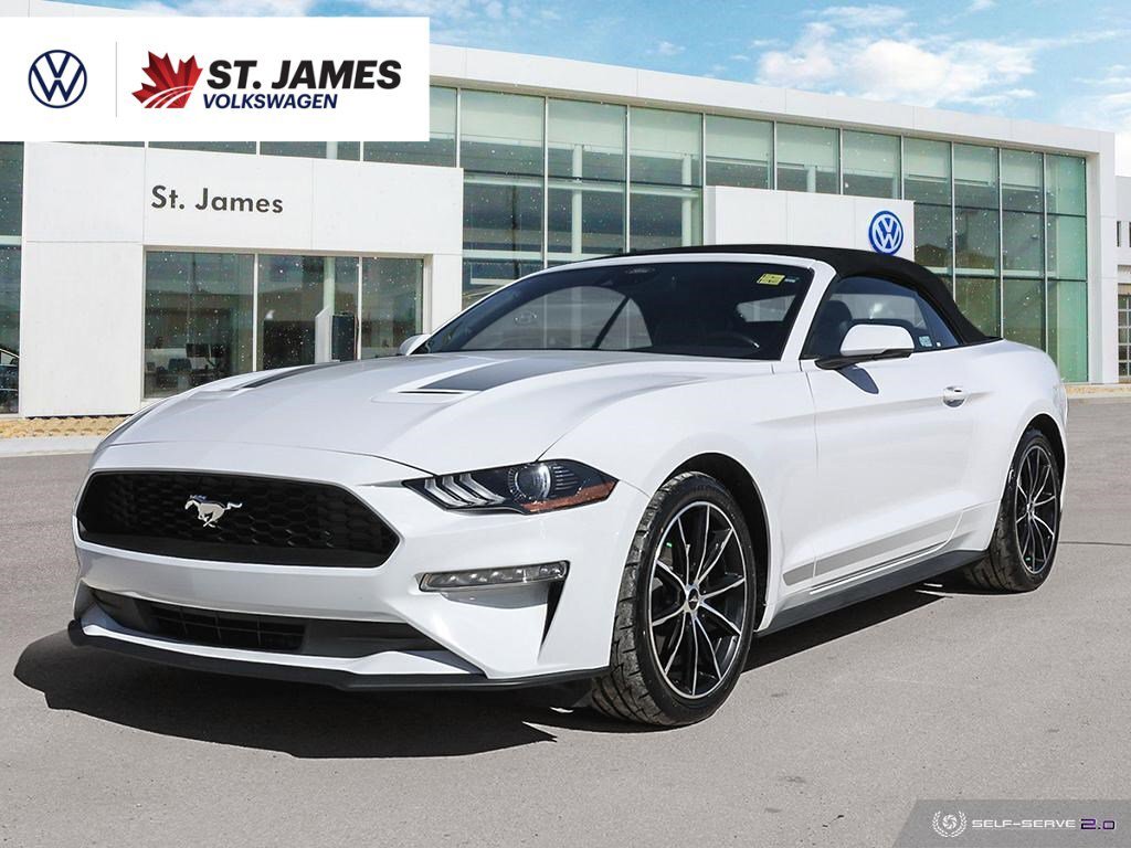 2022 Ford Mustang I4CV | PREMIUM CONVERTIBLE | CLEAN CARFAX | ONE OW