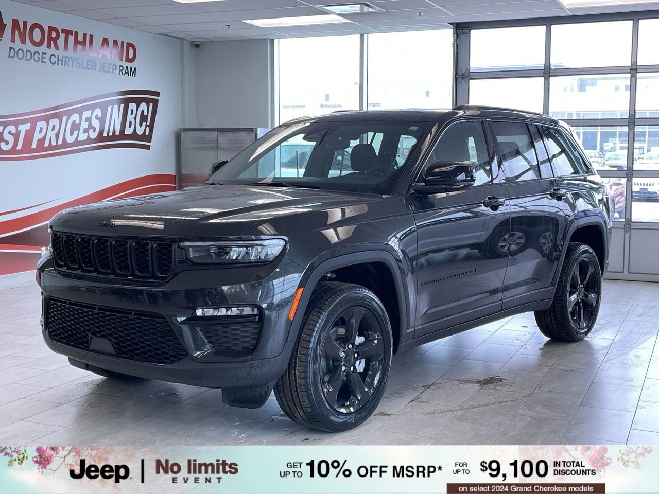2024 Jeep Grand Cherokee Limited | 4X4 | Leather | NAV | Backup Camera