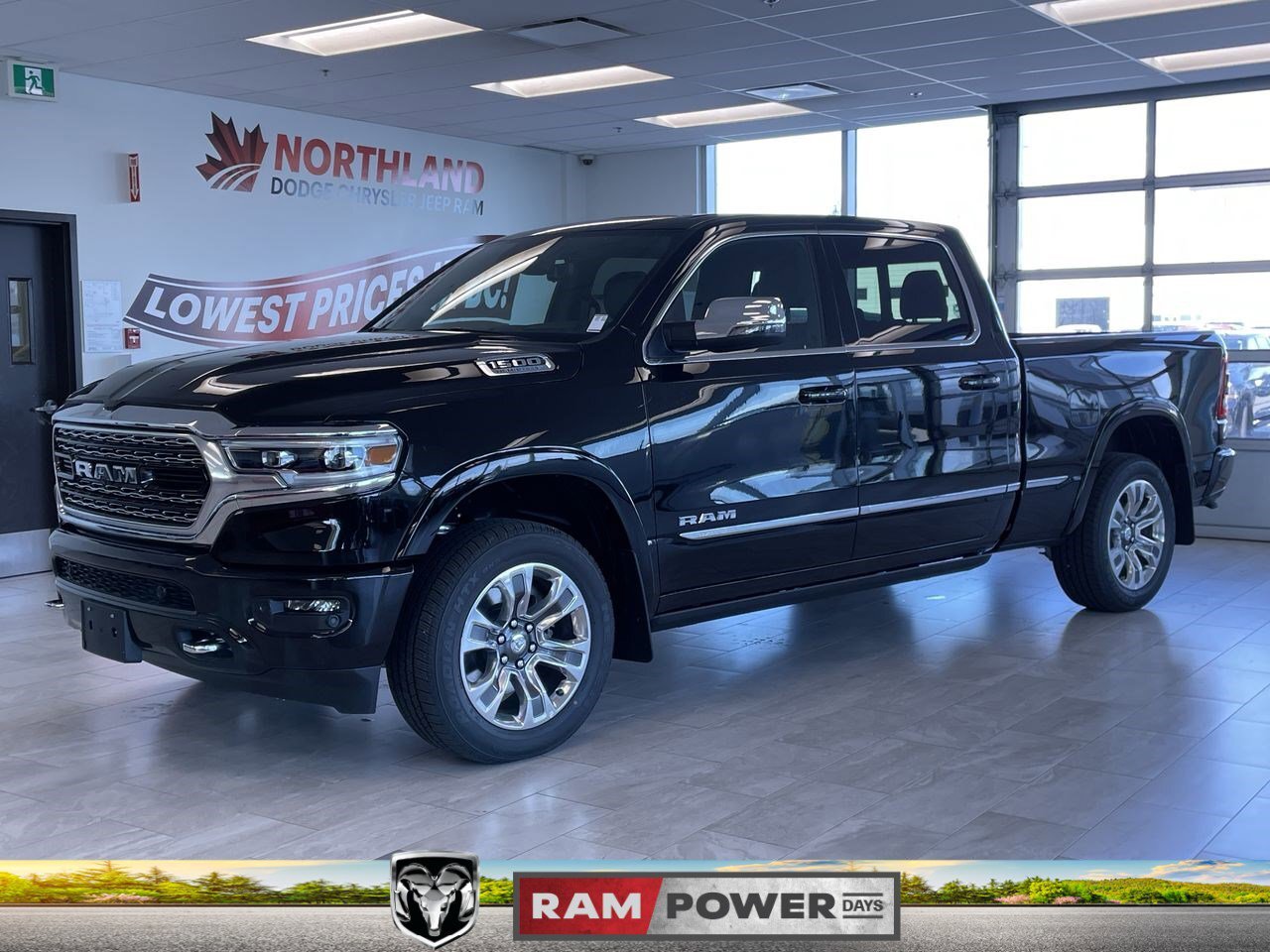 2024 Ram 1500 Limited | 4X4 | Leather | Tow | Sunroof | NAV | 36