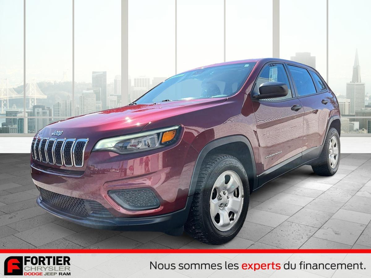 2021 Jeep Cherokee SPORT + 4X4 + TEMPS FROID + 4 CYL