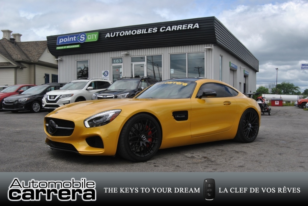 2017 Mercedes-Benz AMG GT S , Solarbeam Yellow , Night Package , Suede Inter