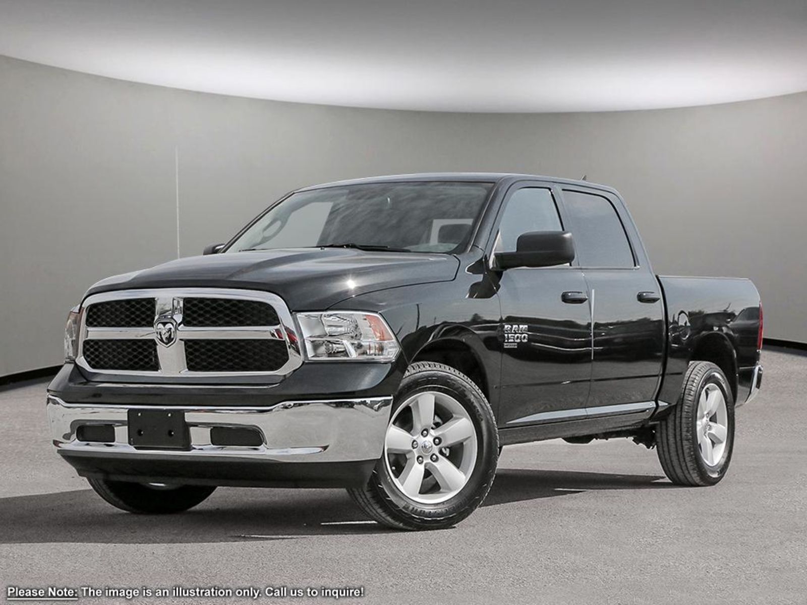 2023 Ram 1500 Classic SLT IN DIAMOND BLACK EQUIPPED WITH A 3.6L V6 , 8SP