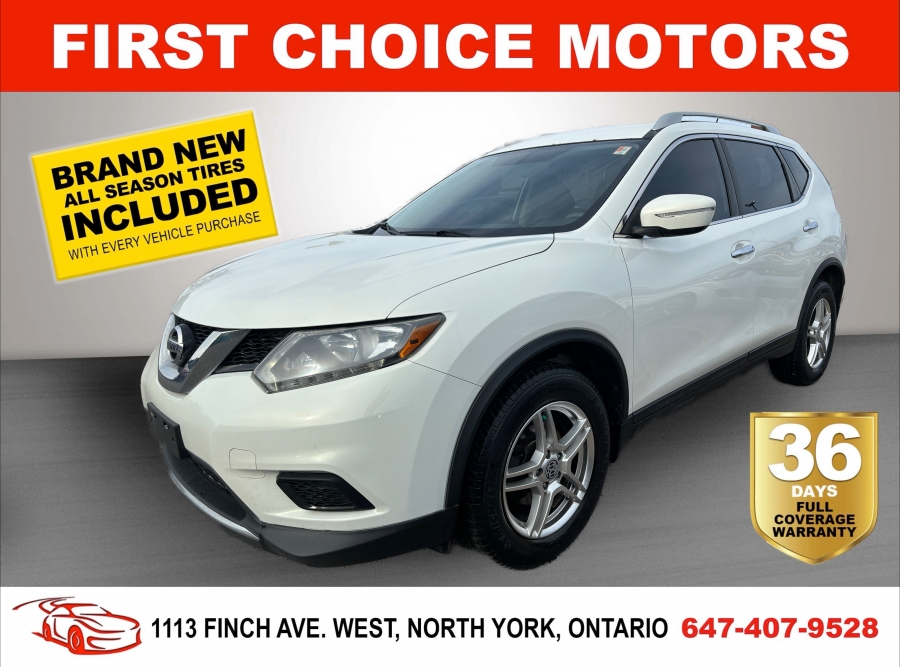 2014 Nissan Rogue S ~AUTOMATIC, FULLY CERTIFIED WITH WARRANTY!!!~