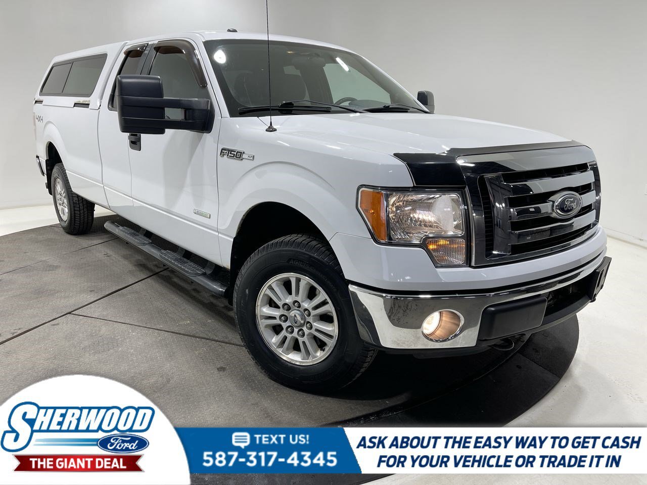 2012 Ford F-150 XLT - CLEAN CARFAX - SINGLE OWNER - CANOPY