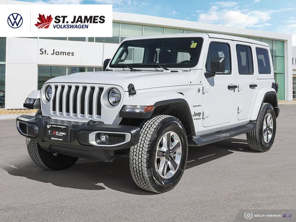 2021 Jeep Wrangler Unlimited Sahara | LOW KMs!!! | CLEAN CARFAX | ONE