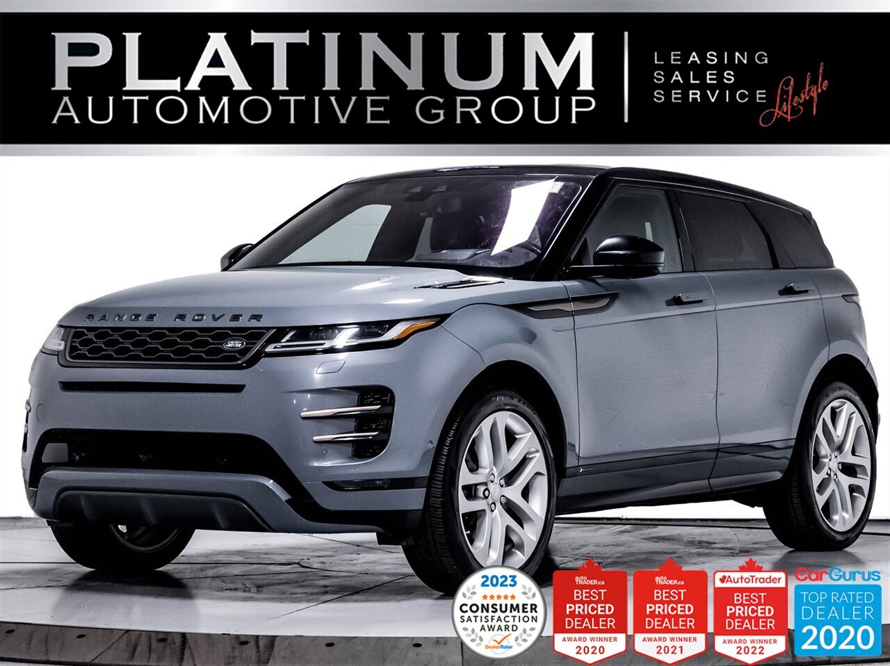 2020 Land Rover Range Rover Evoque FIRST EDITION, AWD, NAVIGATION, PANOROMIC MOONROOF