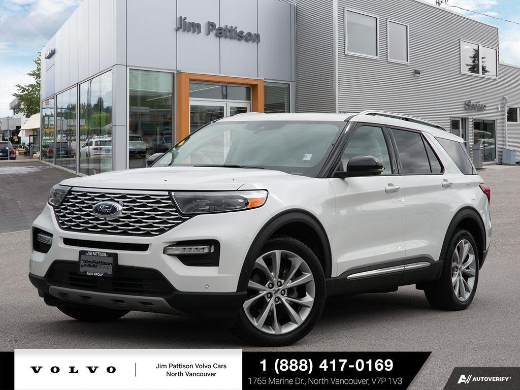 2021 Ford Explorer Platinum 4WD - LOCAL/LOW KMS/WELL MAINTAINED