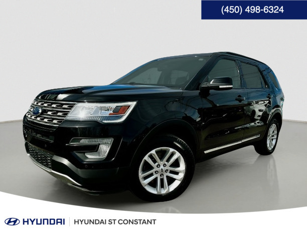 2017 Ford Explorer XLT AWD + CUIR + TOIT PANO + GPS + HAYON ELECTRIC