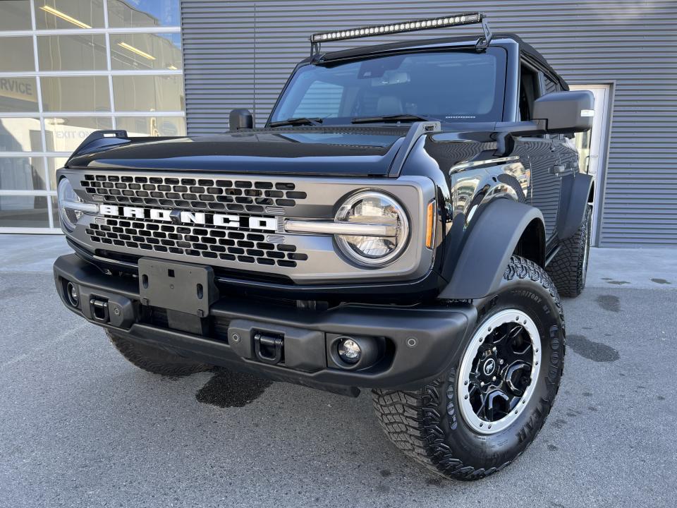 2022 Ford Bronco Badlands, 2.7L Sasquatch pkg, 360 Camera