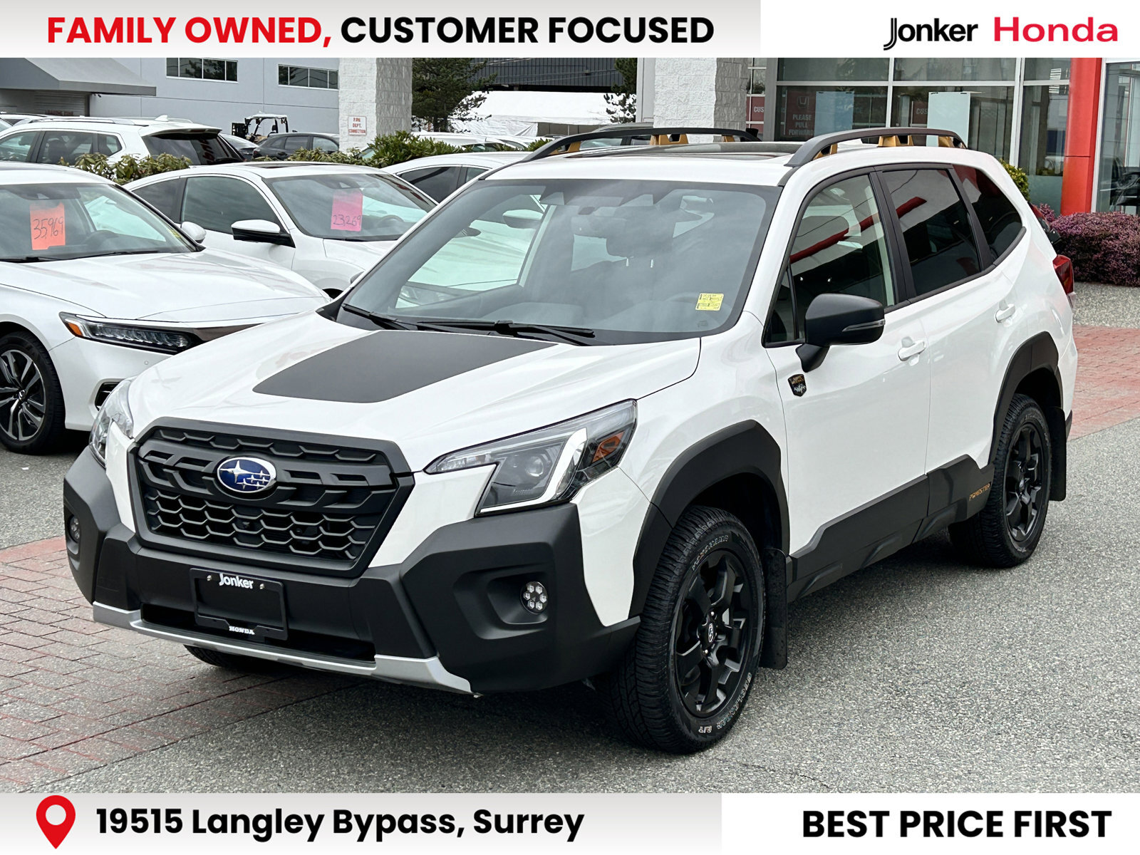 2023 Subaru Forester 1 OWNER LOCAL B.C NO ACCIDENTS JONKER CERTIFIED